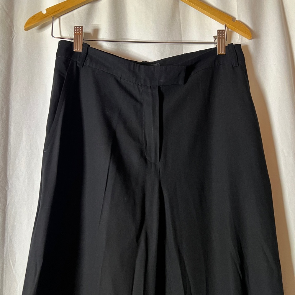 Ann Demeulemeester 2000s Black Dress Pants